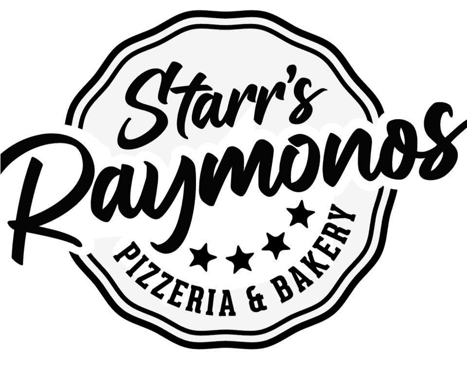 Star's Raymanos Pizza logo word mark